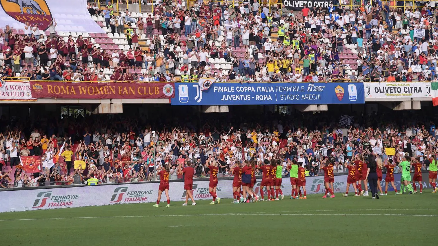 roma femminile finale coppa italia juve roma