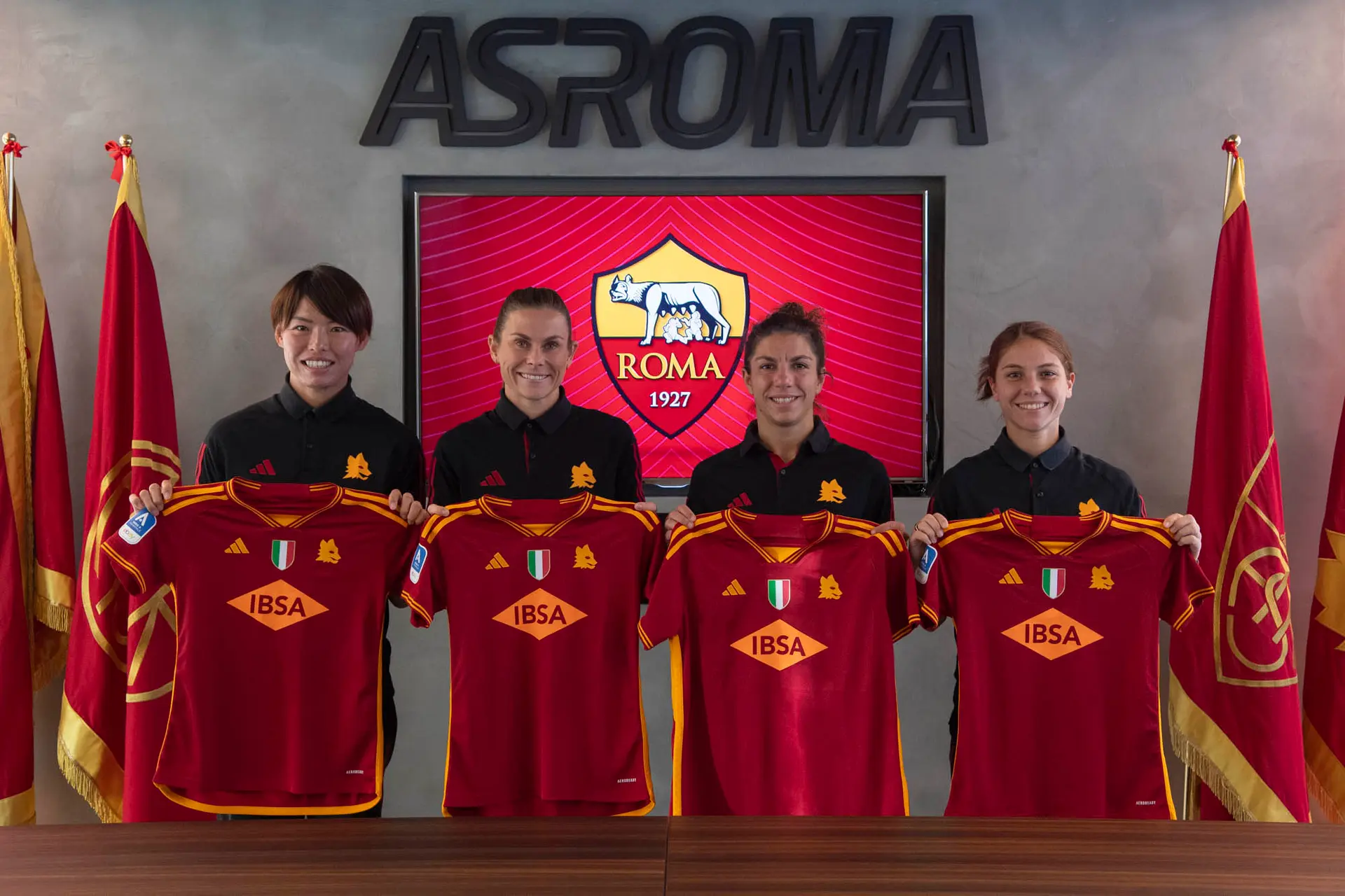 roma femminile sponsor ibsa