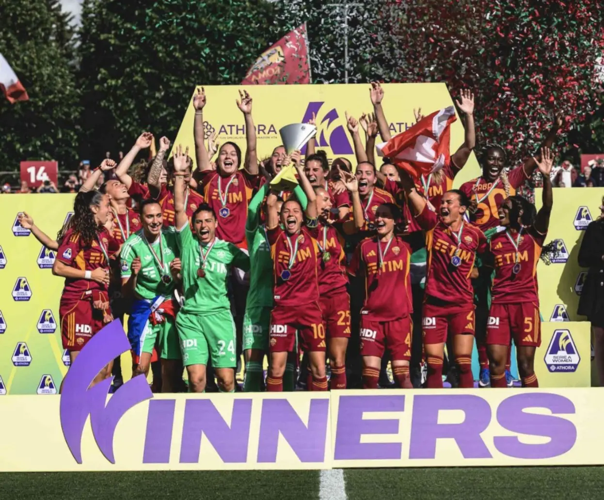 roma femminile trofeo