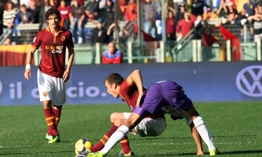 roma fiorentina 2 1 ljajic