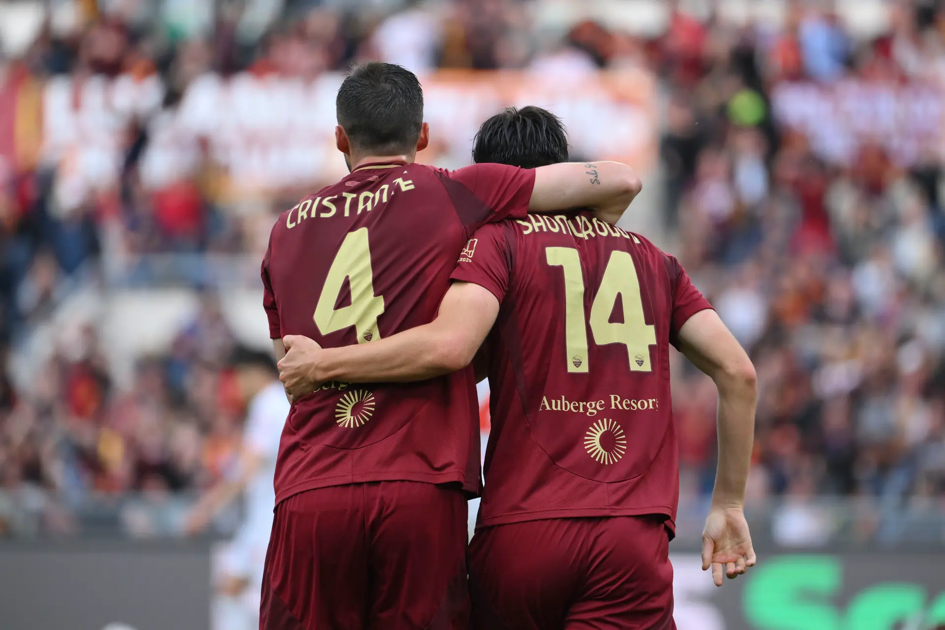 roma fiorentina cristante shomurodov