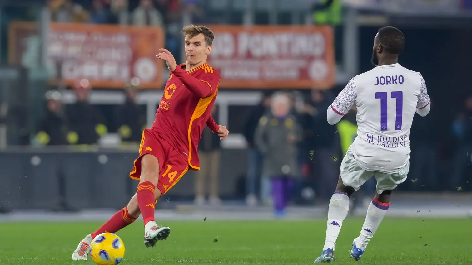 roma fiorentina llorente