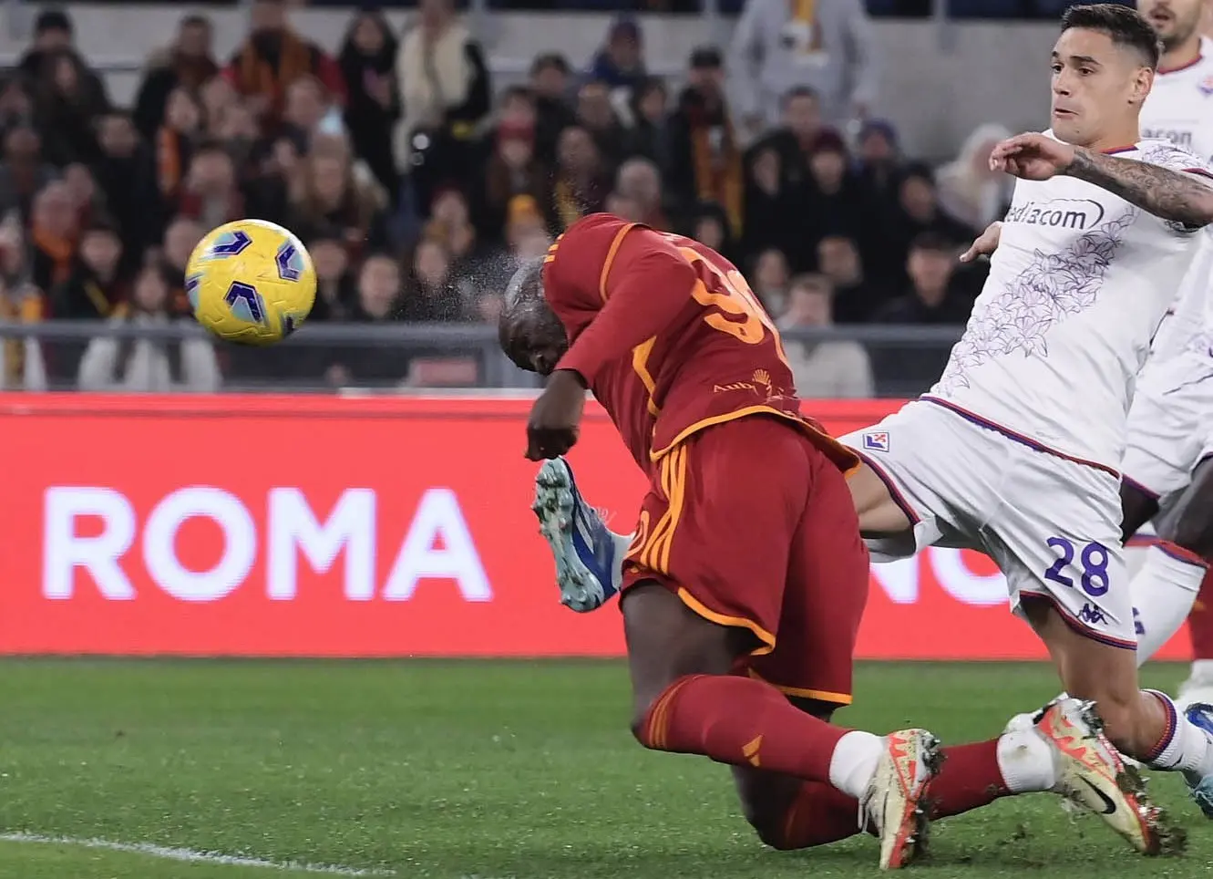 roma fiorentina lukaku 1