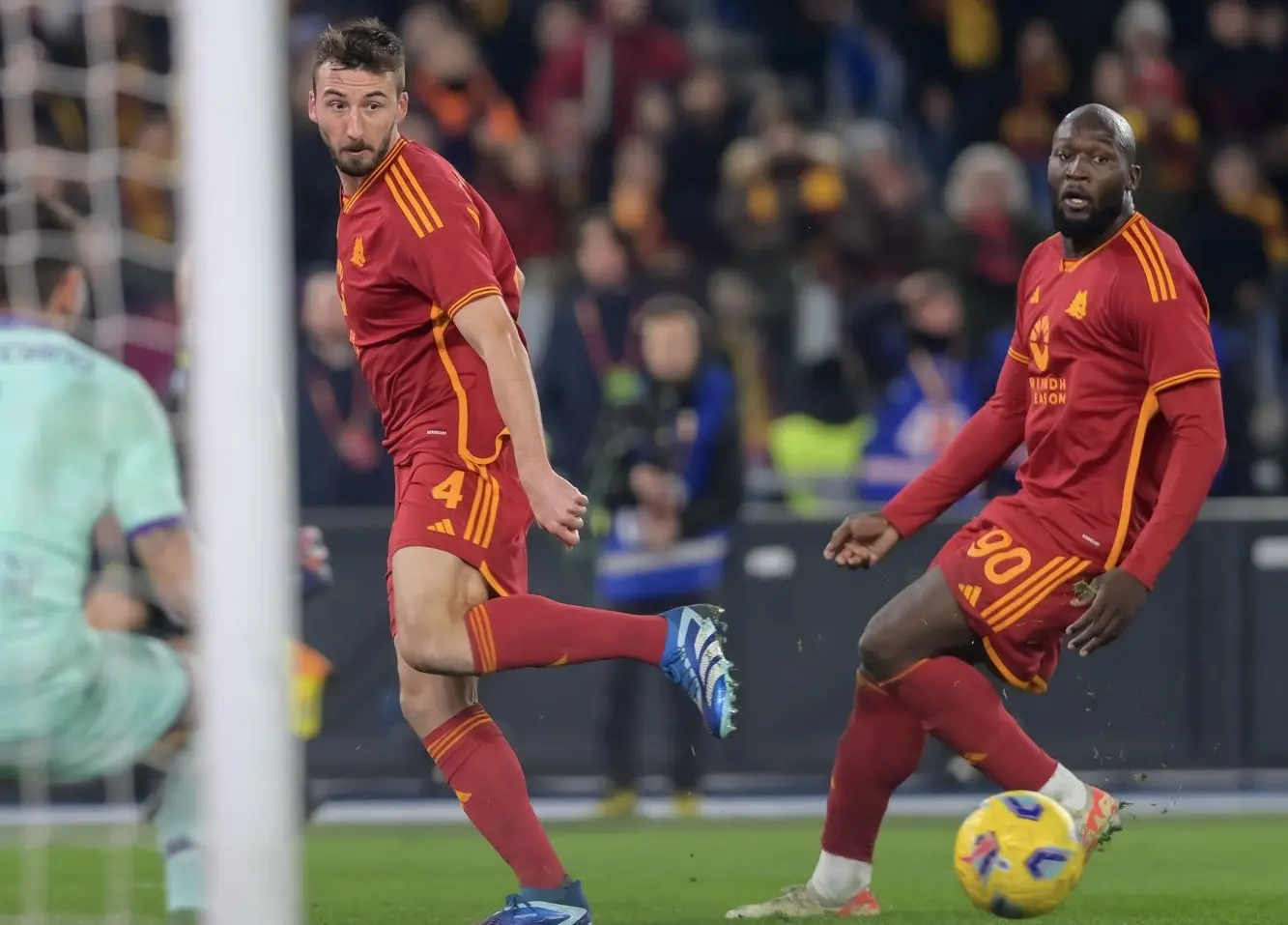 roma fiorentina lukaku cristante