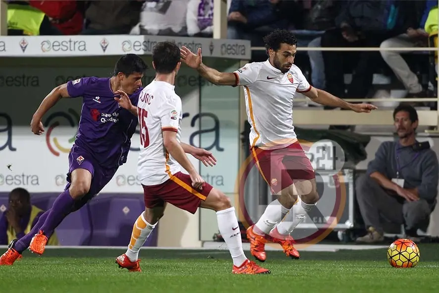 roma fiorentina salah pjanic 25102015 mancini