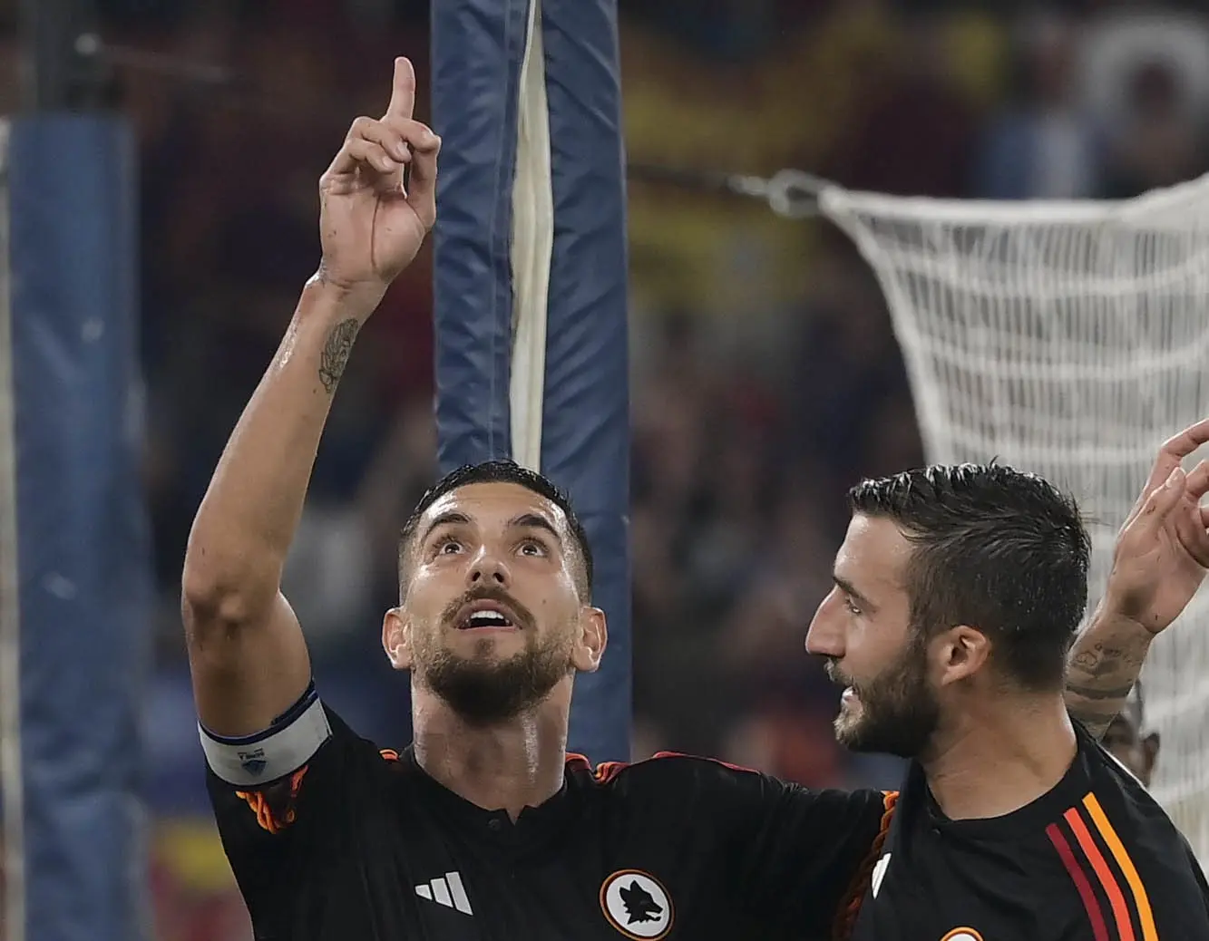 roma frosinone pellegrini cristante 1