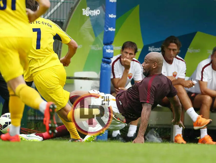 roma gyirmot scivolata maicon
