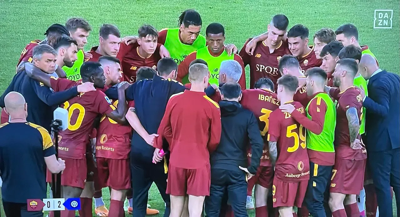 roma inter squadra cerchio