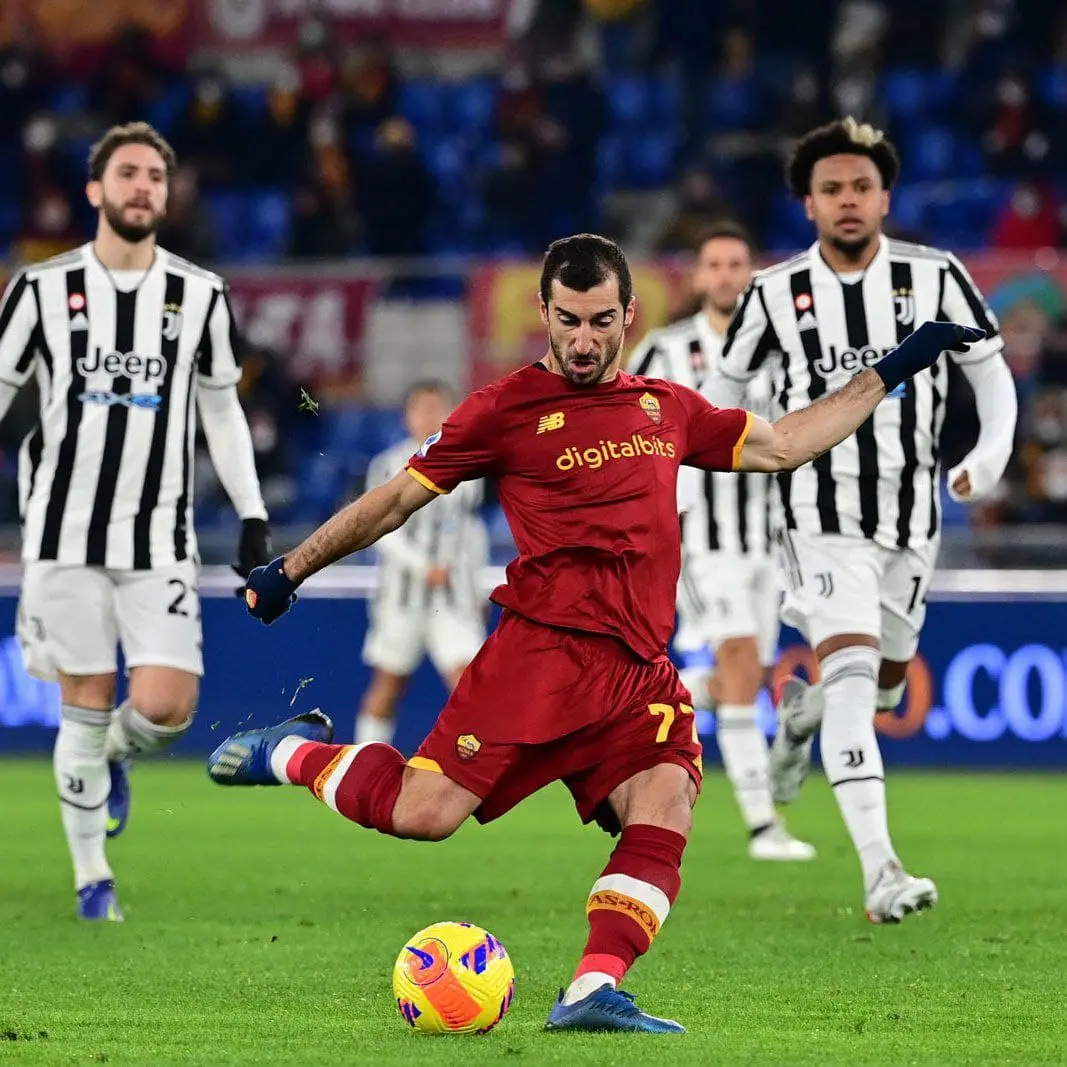 roma juve mkhitaryan