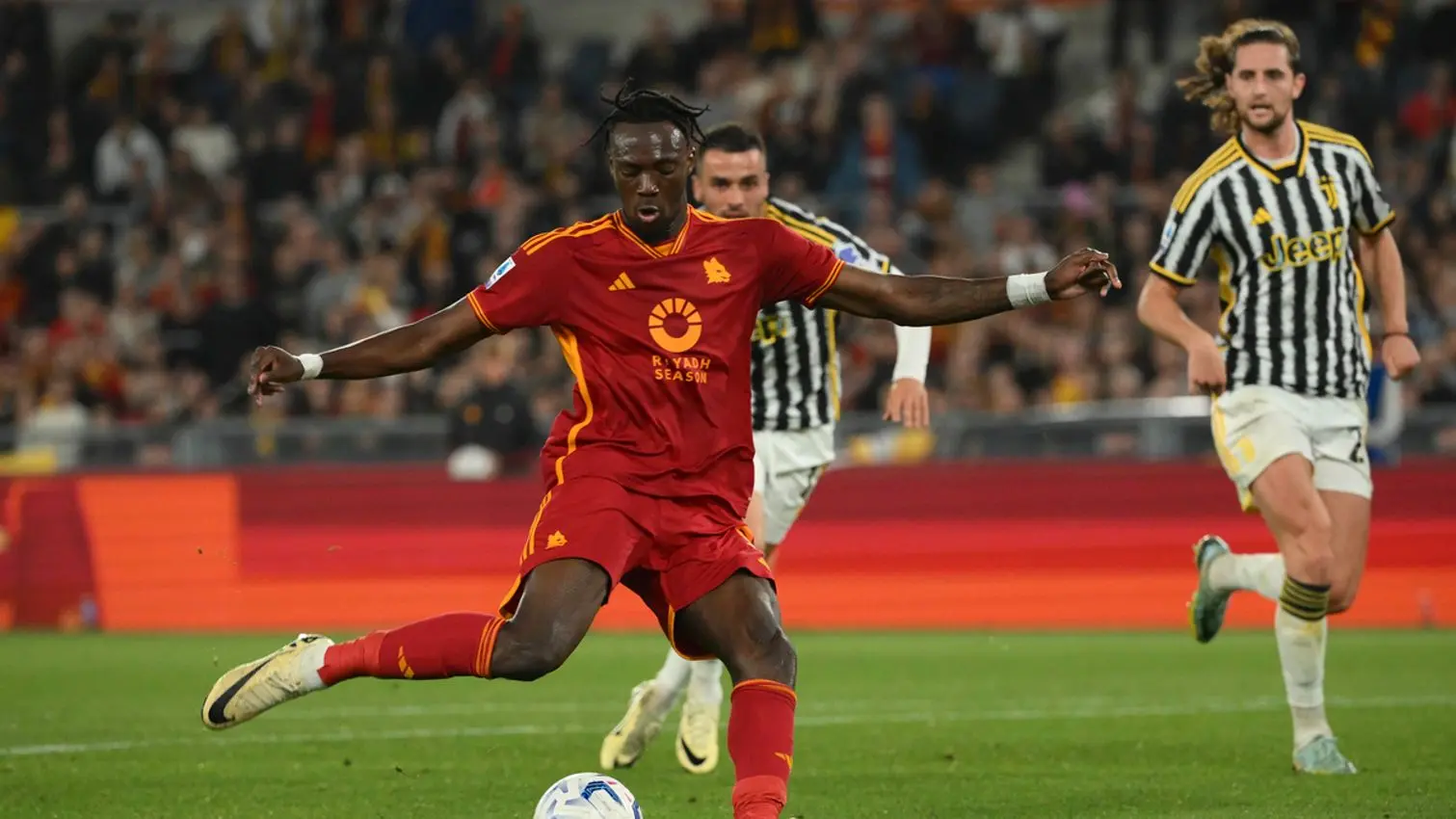 roma juventus abraham