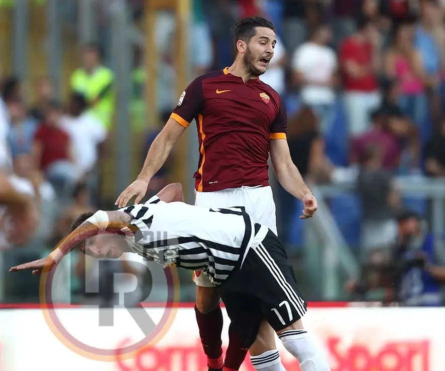 roma juventus manolas 30082015 mancini