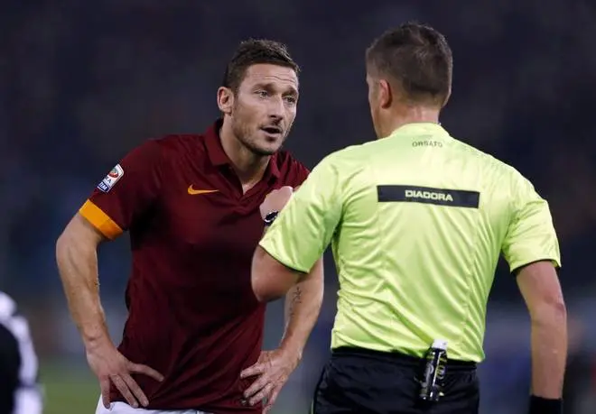 roma juventus totti orsato