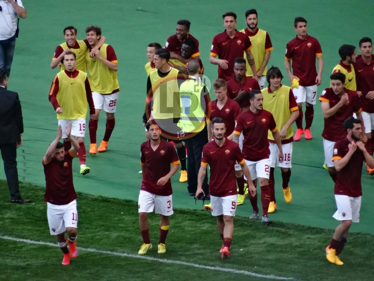 roma lazio primavera esultanza sotto la sud