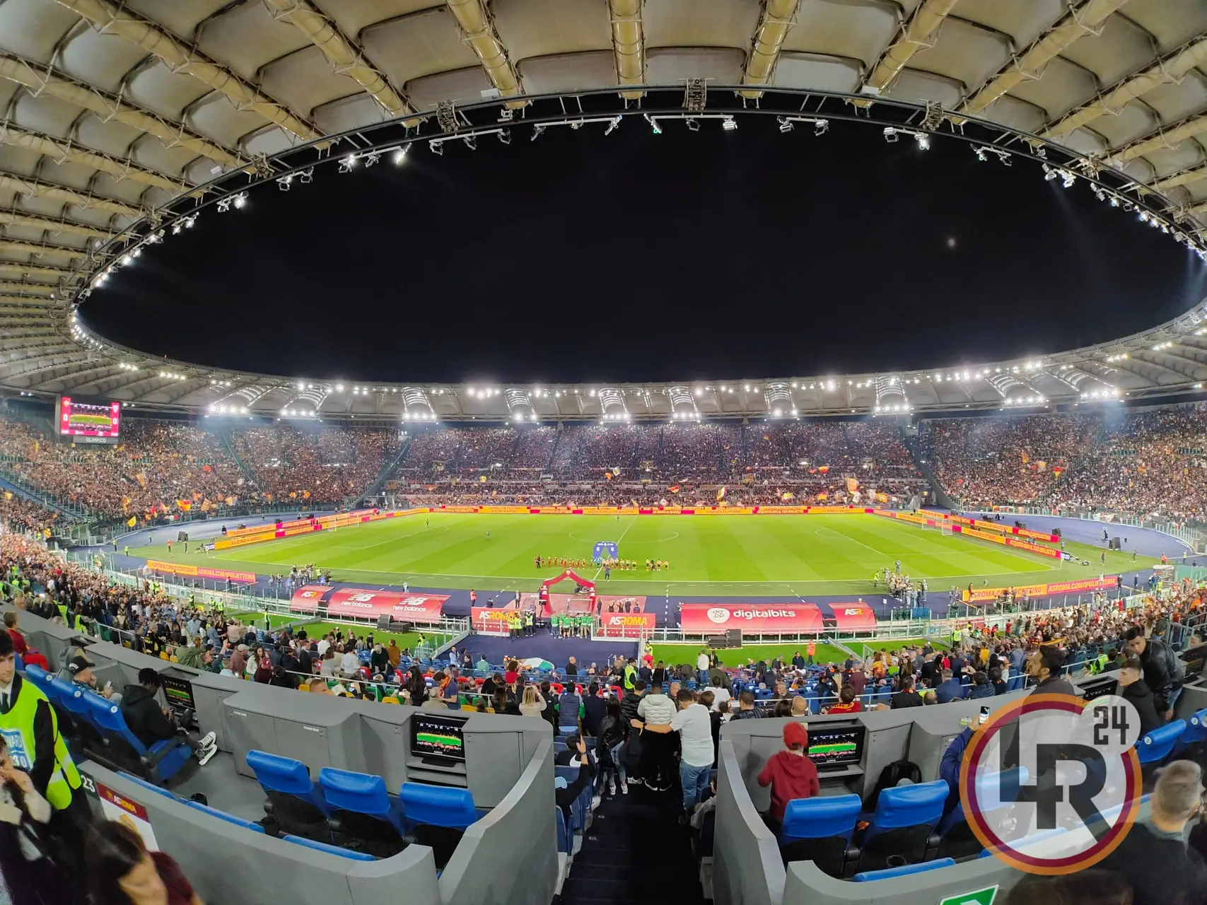 roma lecce olimpico