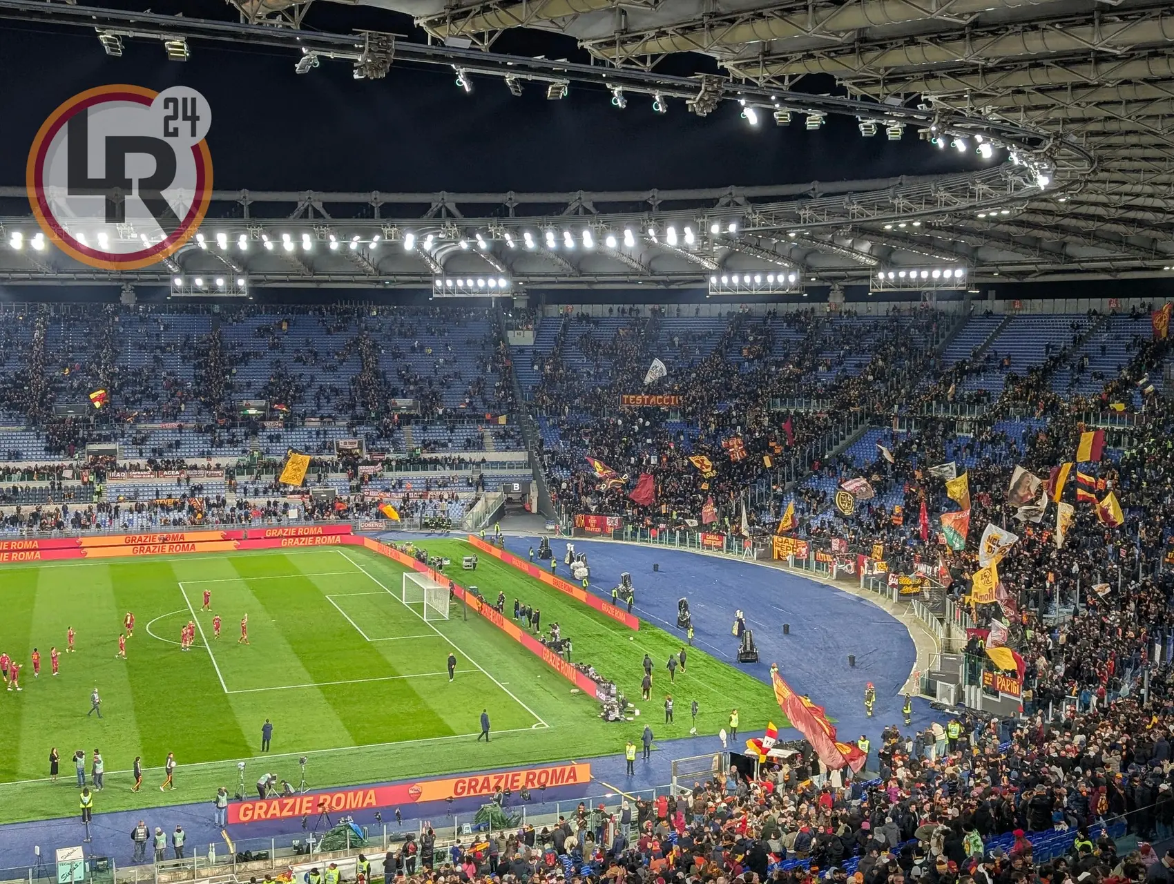 roma lecce squadra stadio olimpico