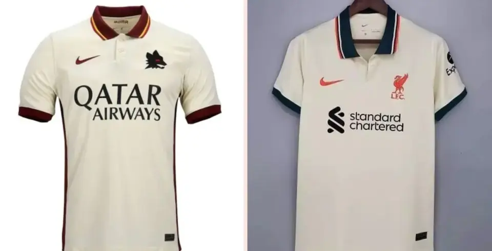 roma liverpool away kit
