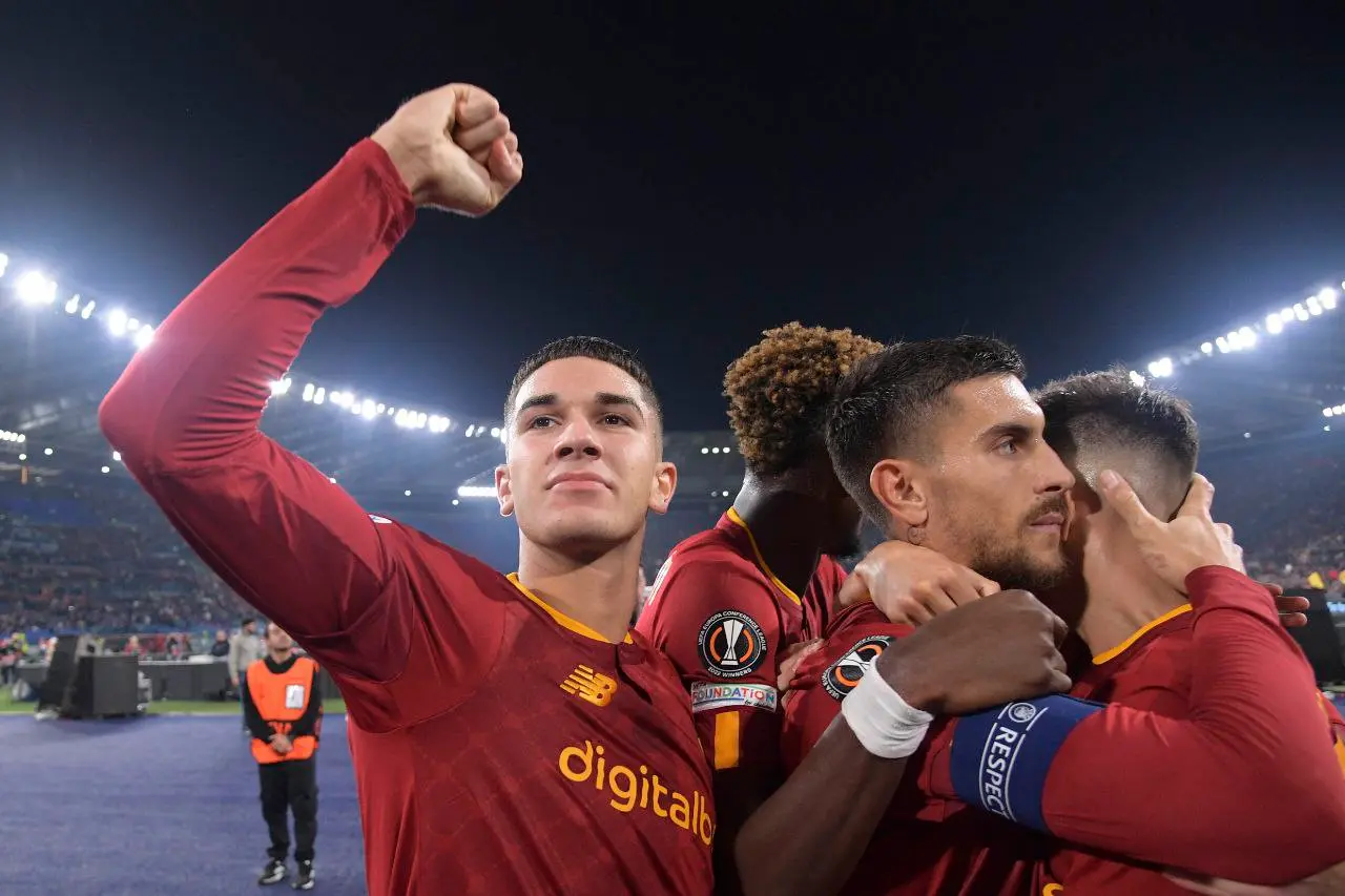 roma ludogorets volpato esultanza