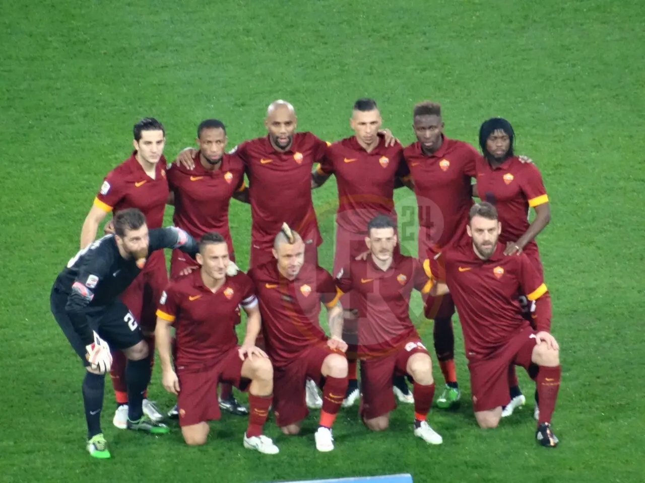 roma milan foto gruppo 201214