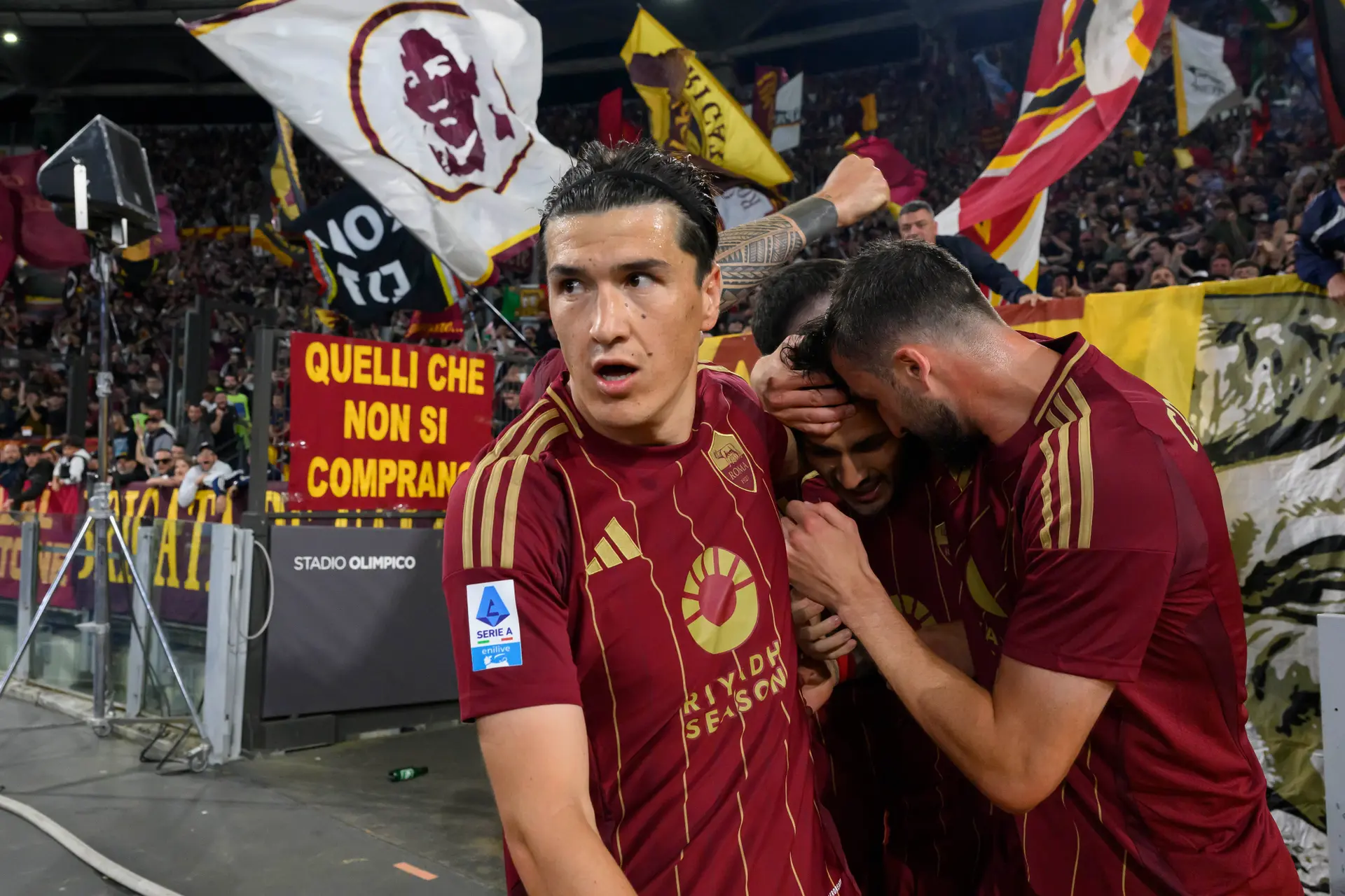 roma milan paredes shomurodov cristante