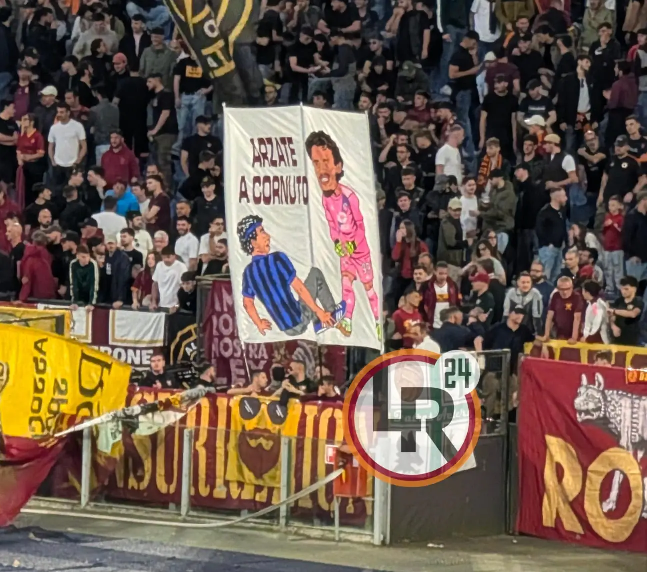 roma milan pezza curva sud milan tifoso atalanta
