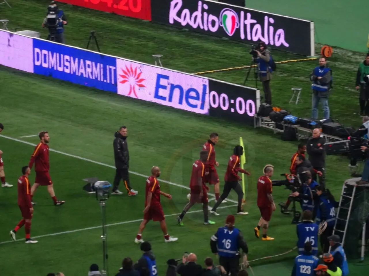 roma milan squadra spogliatoi 20122014