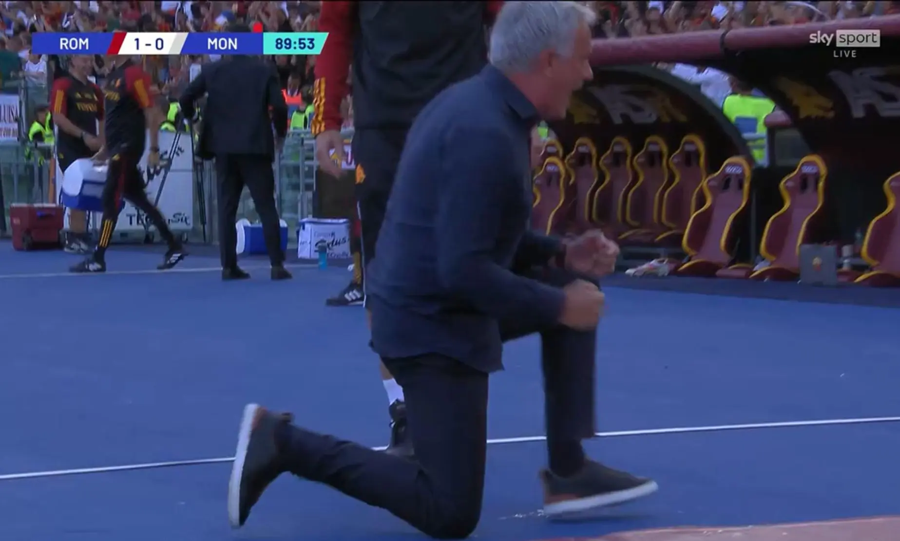 roma monza mourinho
