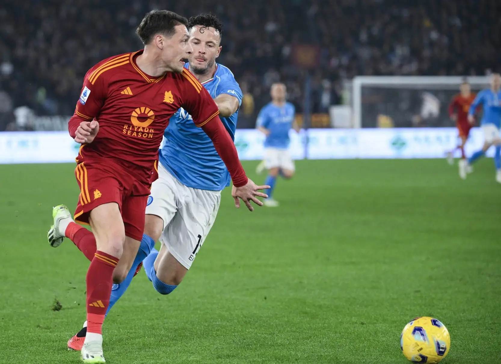 roma napoli belotti rrahmani