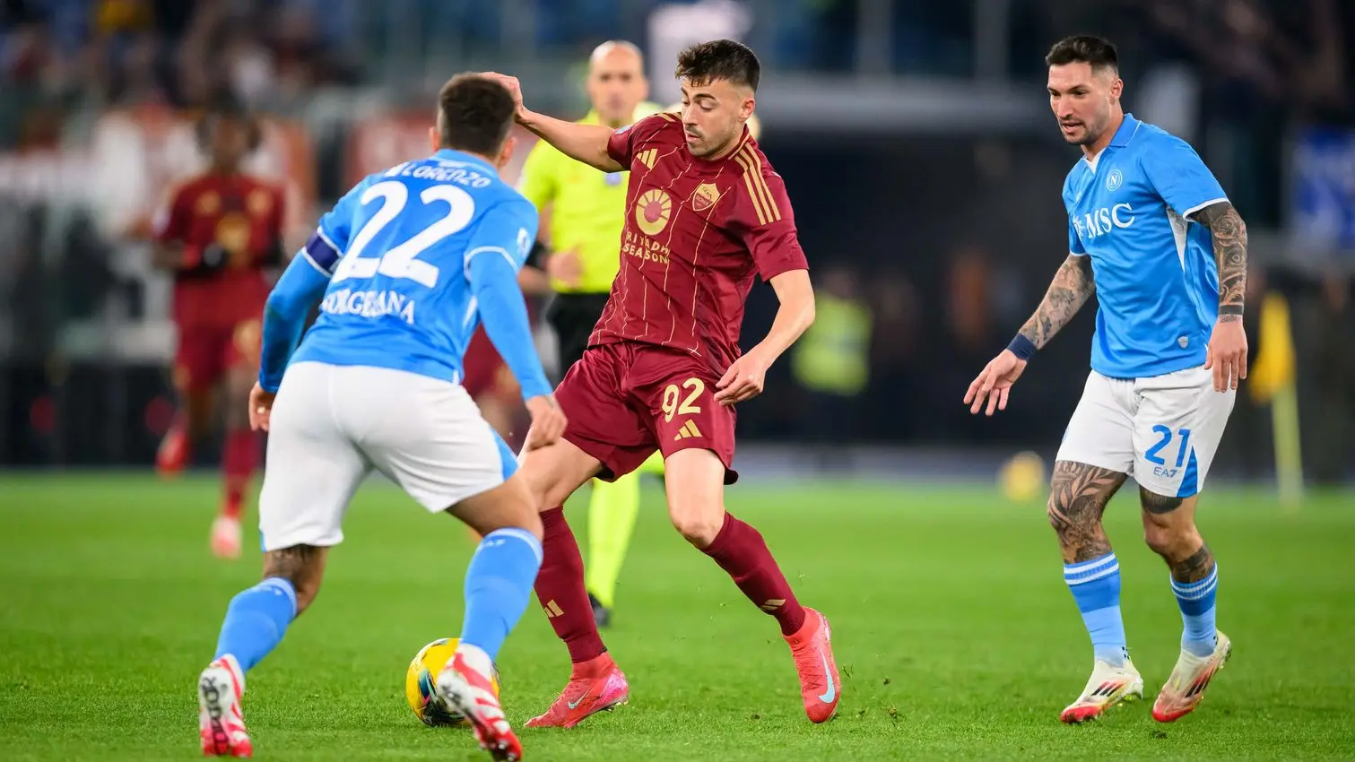 roma napoli el shaarawy