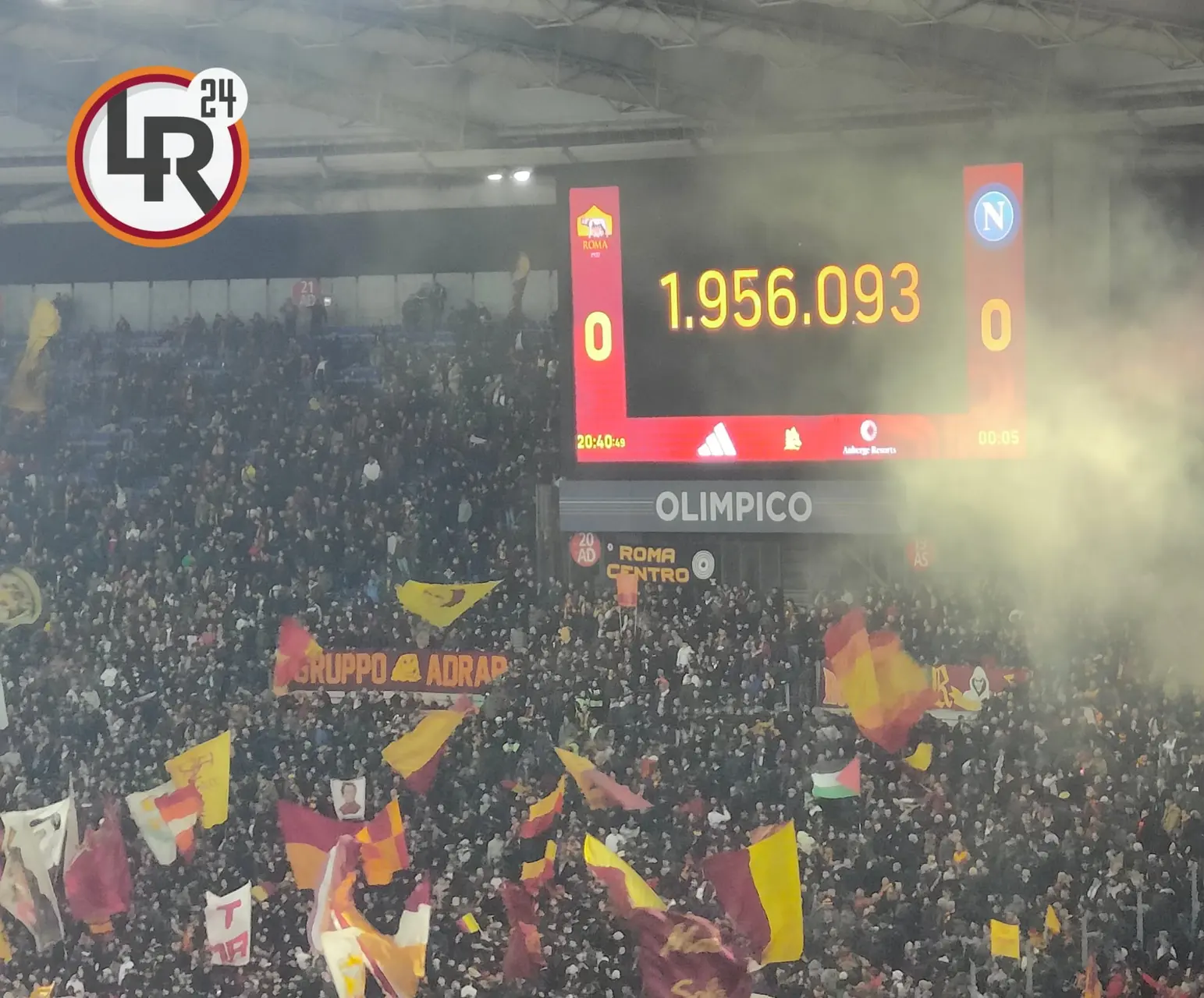 roma napoli tifosi