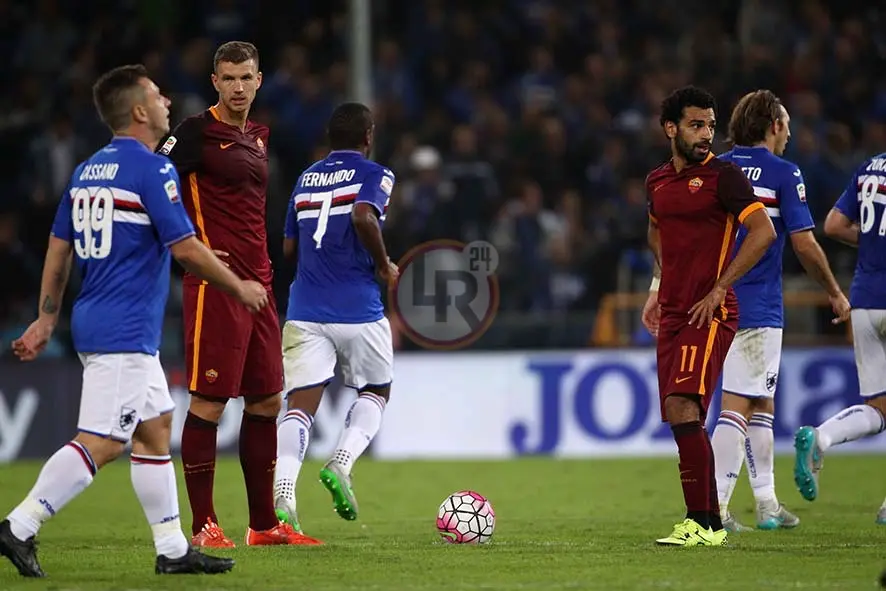 roma samp salah dzeko lr24