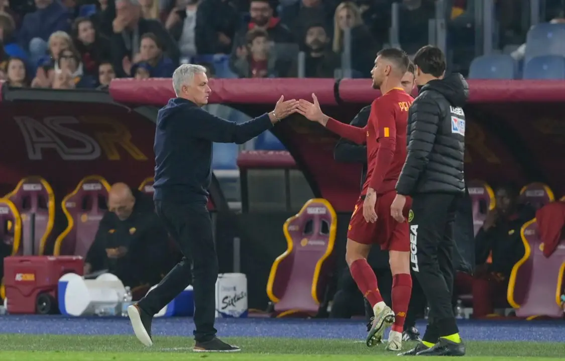 roma sampdoria mourinho pellegrini