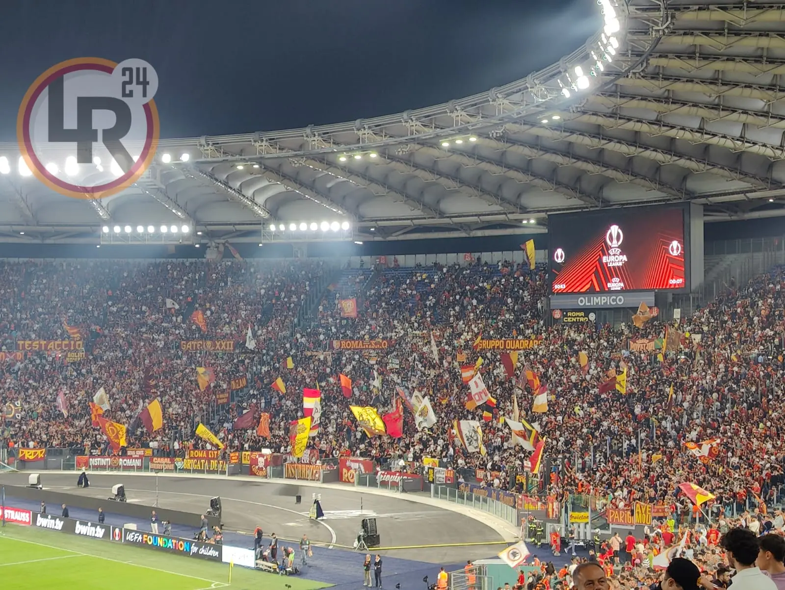 roma servette curva sud