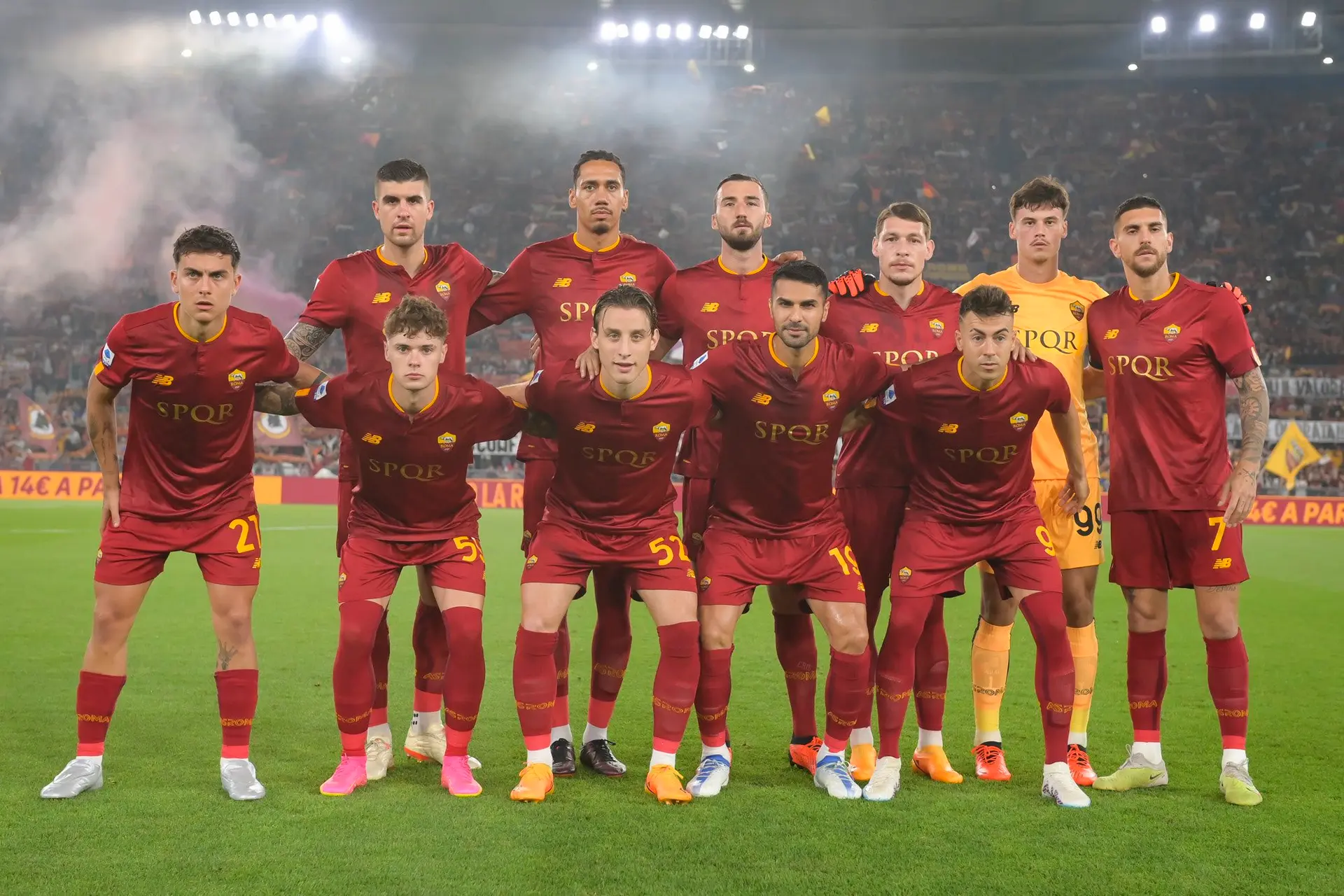 roma spezia formazione