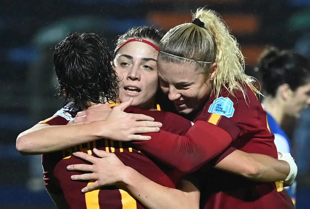 roma st polten champions league femminile glionna haug giacinti