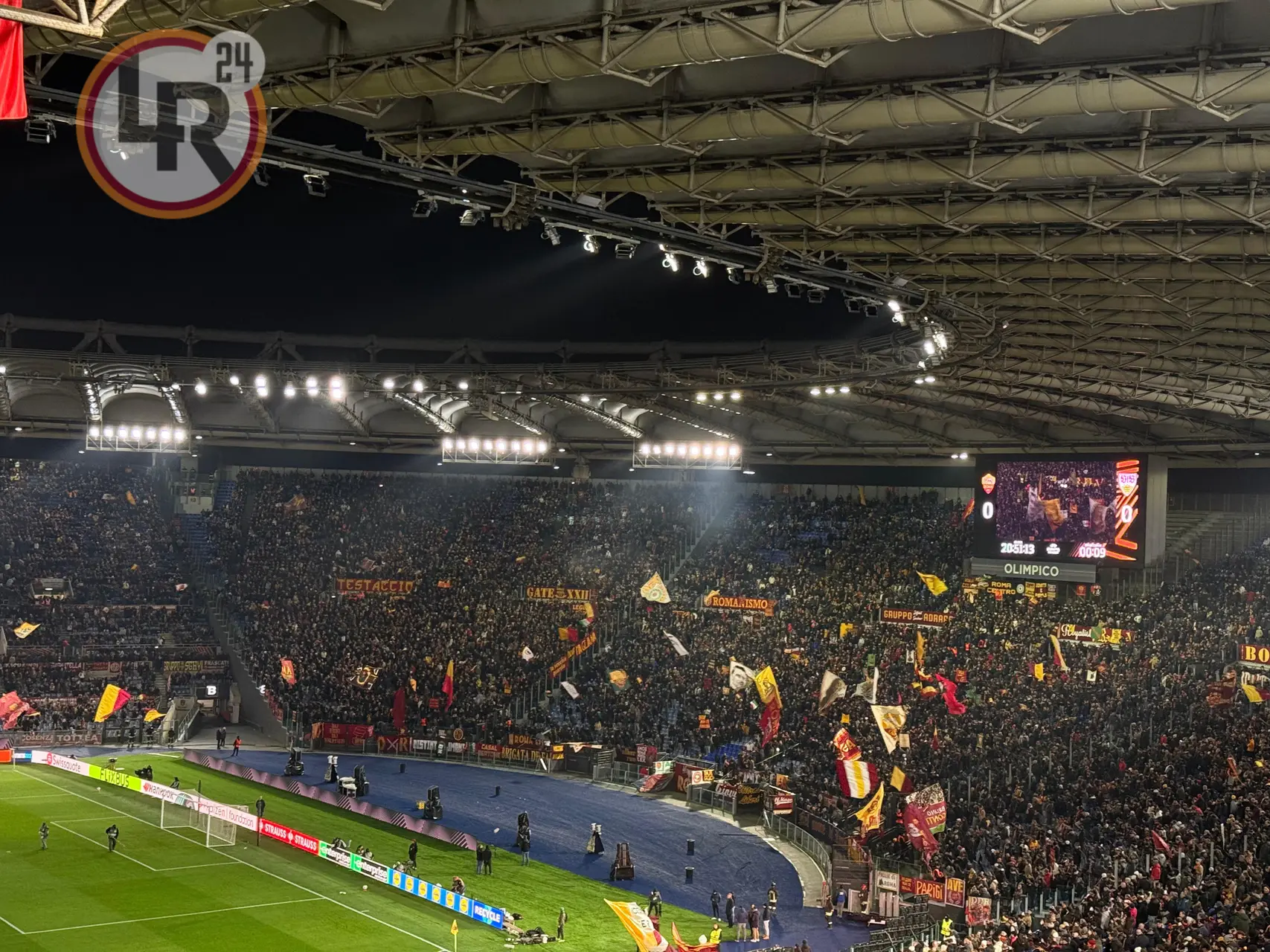 roma stoccarda curva sud