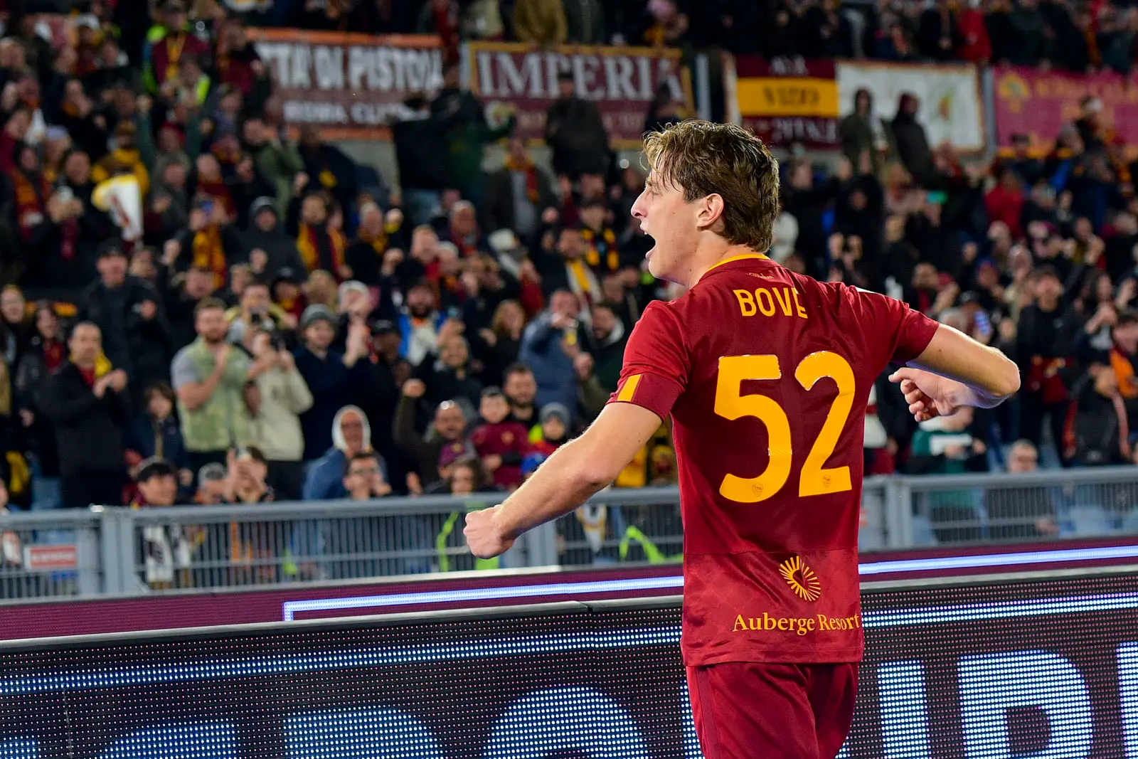 roma udinese esultanza bove 3