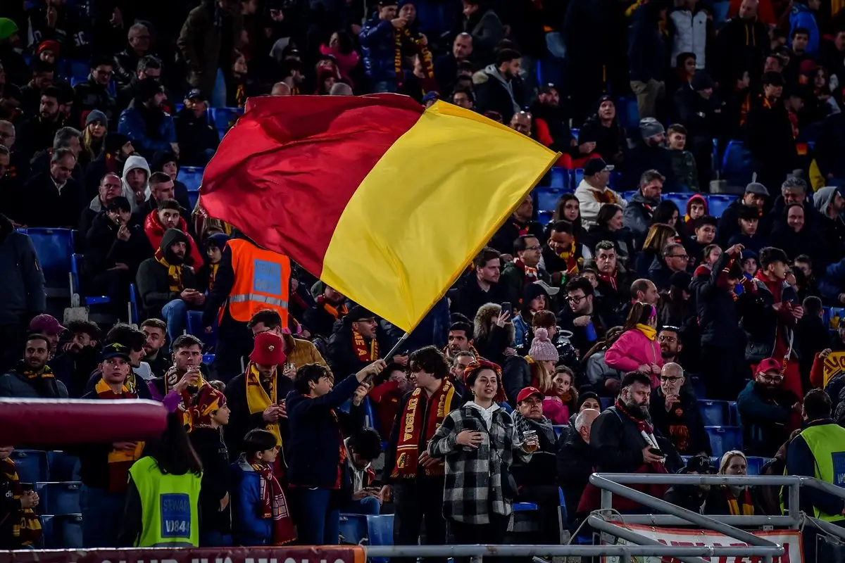 roma udinese stadio olimpico tifosi 2