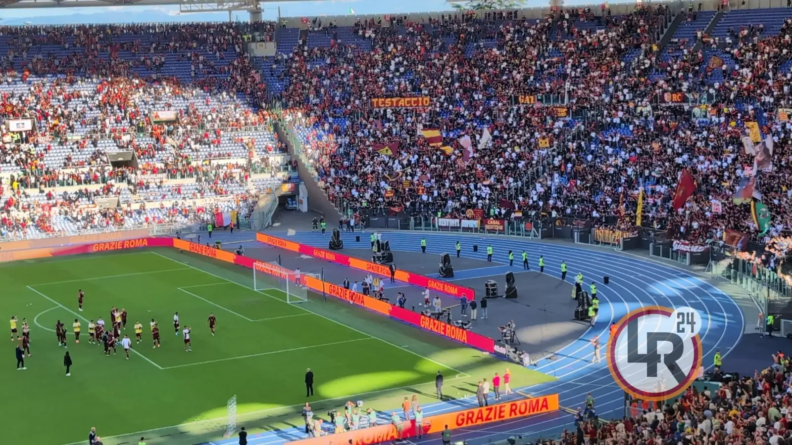 roma venezia squadra curva sud