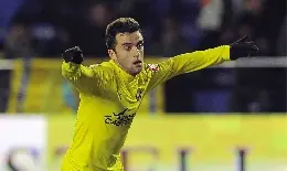 rossi villarreal braccia larghe esulta