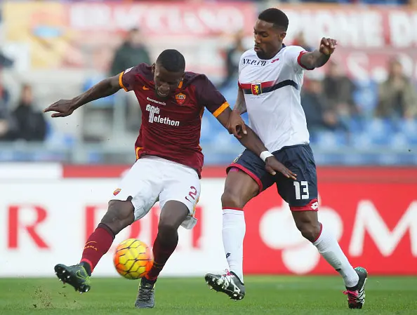 rudiger azione roma genoa