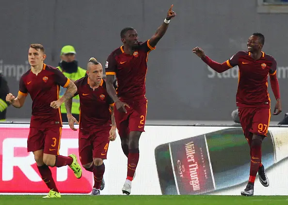 rudiger esulta roma milan