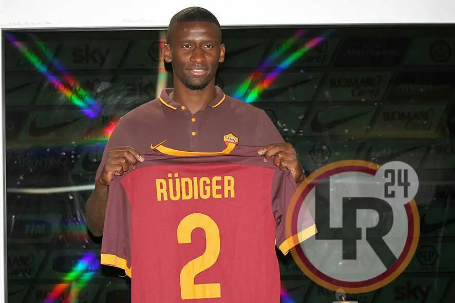 rudiger maglia numero 2 presentaz