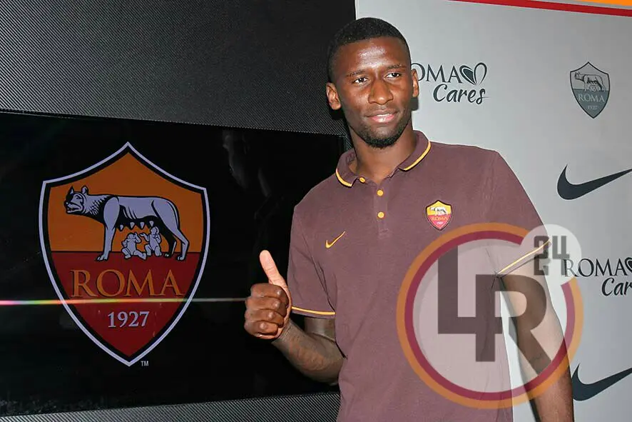 rudiger pollice ok stemma roma conf