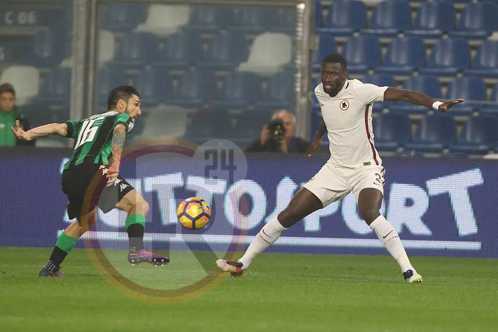 rudiger sassuolo roma