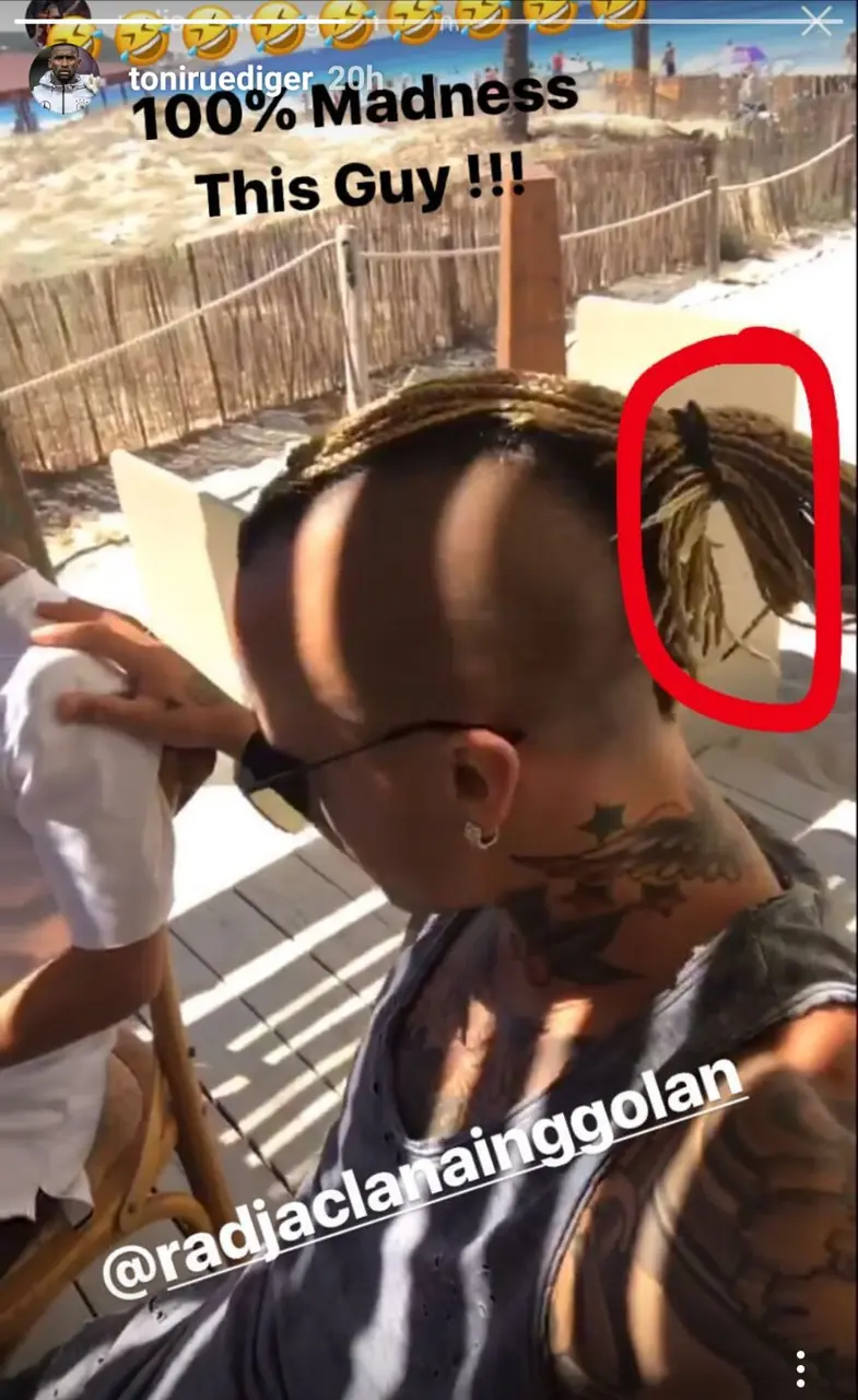ruediger instagram nainggolan