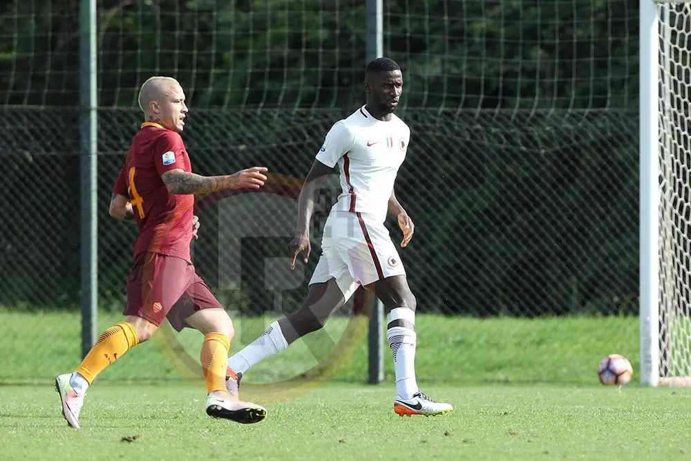 ruediger nainggolan amichevole roma primavera 2