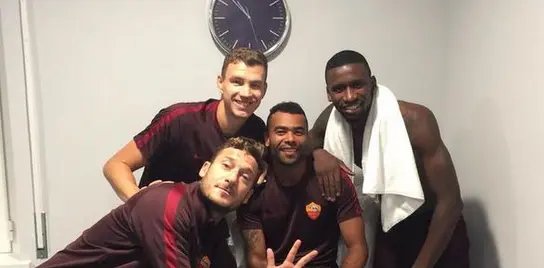 ruediger totti dzeko cole