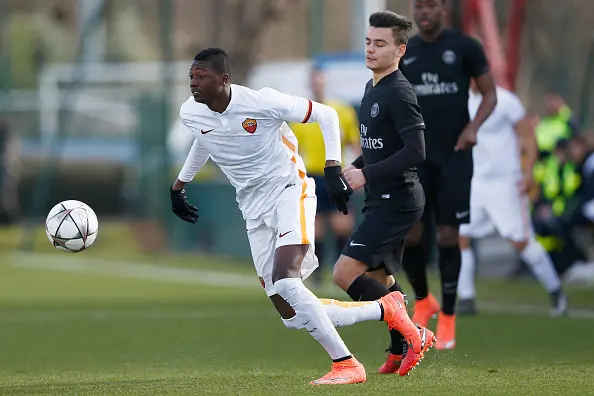 sadiq azione youth league psg roma