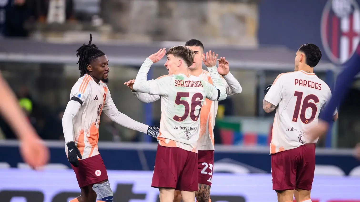 saelemaekers gol bologna roma