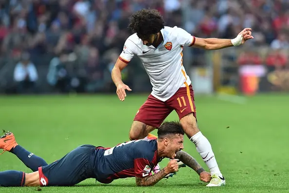 salah azione 2 genoa roma
